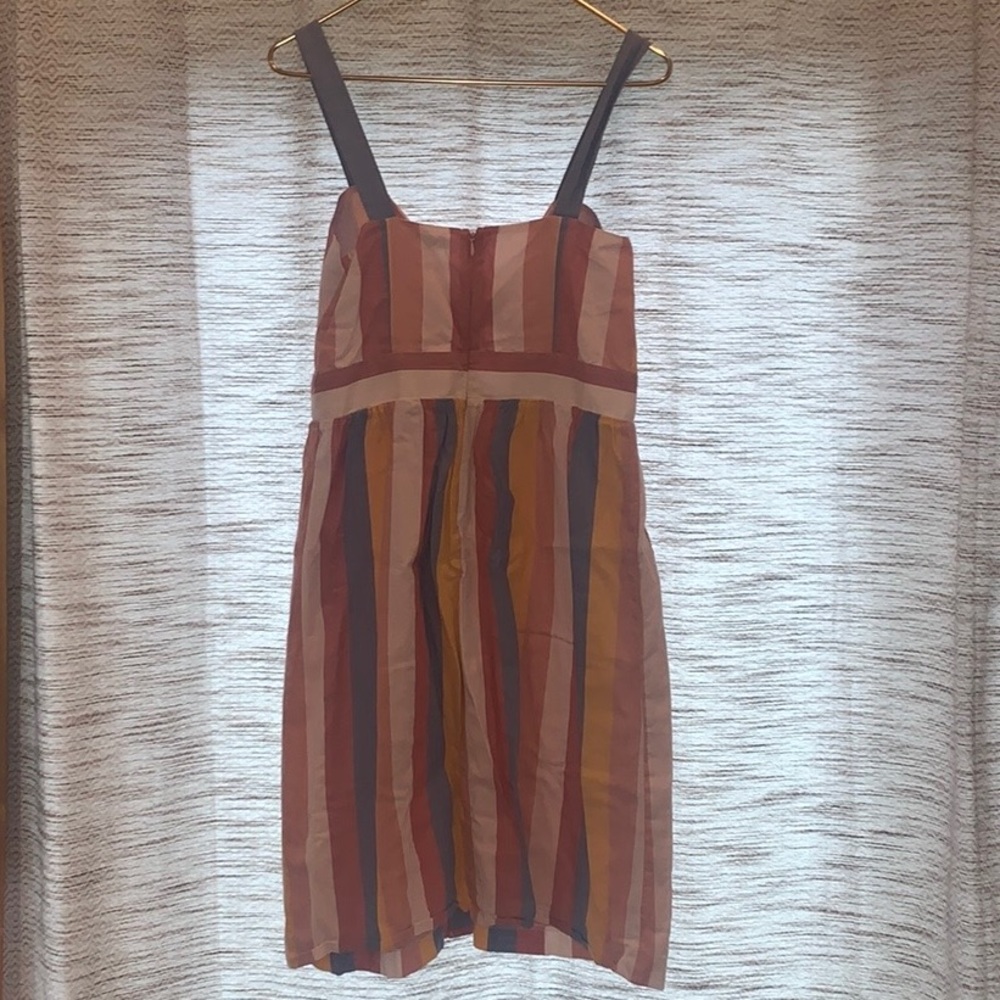 Madewell Tie-Front stripe dress - Picture 4 of 7